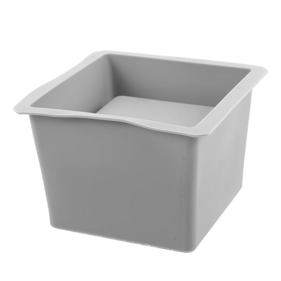 UPOUART Cement Flower Pot Mold Grey Silicone for Home Projects