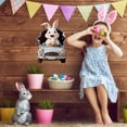 thumbnail image 4 of pdqouc 3D Easter Bunny Wall Sticker, Self‑Adhesive Breakthrough Design, Removable Fun Decor for Home, Kitchen, Bedroom and Party, 30×40cm, 4 of 9