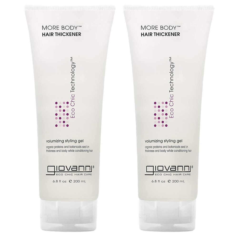 Giovanni More Body Hair Thickener Volumizing Styling Gel, 6.8 Ounce