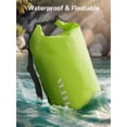 thumbnail image 3 of Bolsa impermeable HEETA de 30 litros, ligera, con silbato, 3 of 7