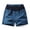 (Casual 182)Blue, variant on Mens Plus Size Shorts Fashion Breeches Solid Color Casual Summer Thin Outdoor Running Sports Ice Silk Quickdrying Breathable Short Pants