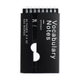 thumbnail image 2 of Small Pocket Notebook,Pocket Notebook,Mini Notebooks,Word Book,English Learning Vocabulary Book Cards Notebook,Mini Wordbook Pocket Notepad Recitation Portable Notebook Ring Buckle Coil Notebook, 2 of 9