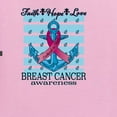 thumbnail image 5 of Wild Bobby Faith Hope Love US Flag Breast Cancer Awareness Anchor US Flag Breast Cancer Awareness Women Graphic Tee, Light Pink, XX-Large, 5 of 5