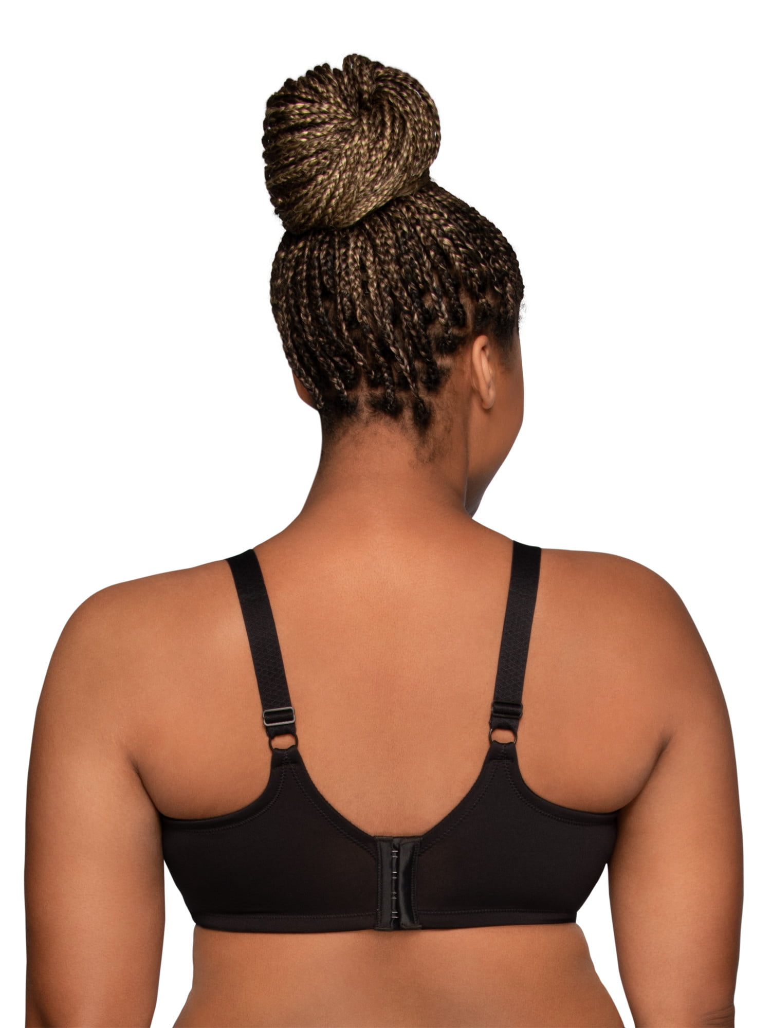 Vanity Fair Beauty Back Smoother Full Figure Bra Lace Detail Black Size  42DD - $19 - From Wendy