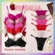 thumbnail image 2 of Victoria Secret Rhinestone vs Lencería Ropa De Mujer Sujetador Brillante Transpirable Conjunto Femenino Letra Ajustable Sin Costuras Push Up Interior, 2 of 4