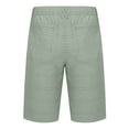 thumbnail image 6 of Little Donkey Andy Men’s Bermuda Shorts 12 Inch , Golf shorts UPF 50 Stretch for Casual Travel ( Green 3XL ), 6 of 7