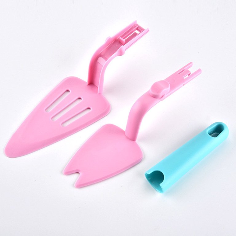 Dropship Cake Shovel Plastic Cake Server With Trigger Non-Stick Cake Spatula  Knife For Pie Pizza Cheese Pastry Server Cake Divider Baking Tools to Sell  Online at a Lower Price