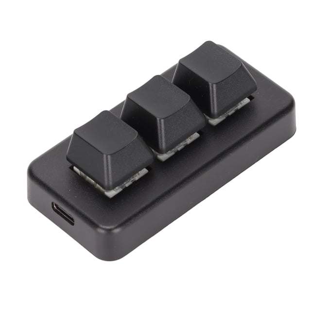 3 Key RGB Backlit Mechanical Programmable Keypad for Computer