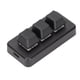thumbnail image 4 of Teclado numérico de 3 teclas con retroiluminación RGB, interfaz USB, miniteclado mecánico programable Plug and Play para computadora, color negro, 4 of 12