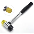 thumbnail image 3 of Rings Sizer Gauge Set with Jewelry Rubber Hammer Mallet Finger Size Measuring US Sizes 0-15 Steel Ring Mandrel Ring Sizer Tool lasting (Color : Tool Set), 3 of 5