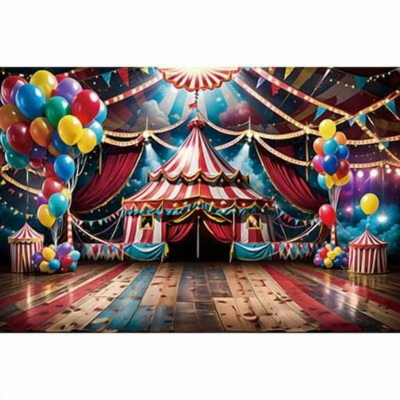 Birthday Balloons Photoz Backdrop ss Castle Candyland Background Child Party ration Photography Props