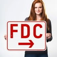 thumbnail image 2 of FDC Right Arrow Sign,, 2 of 8