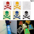 thumbnail image 1 of Bangcool 6PCS Reflective Stickers Creative Glow Night Safety Stickers Bike Stickers, 1 of 10