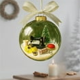 thumbnail image 7 of Holiday Sewing Snow Globe Ornaments Clear Decorations Festive Hanging Décor for Christmas Tree and Craft Room, 7 of 7