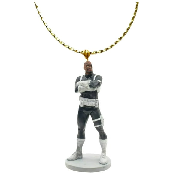 Marvel Avengers Civil War Nick Fury Ornament Figurine 3" PVC Figure Disney Charm