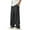 Black, variant on EDFBUYKRS Female Women Pants Casual Womens Tall Pants 34 Inseam Women's Casual Summer Pants with Side Zipper Drawstring Trousers Lightweight Breathable Comfortable for Daily Wear and Sports Xxxl