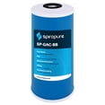 thumbnail image 1 of SpiroPure 20 Micron Granular Activated Carbon Water Cartridge, 6 Pack, 1 of 5