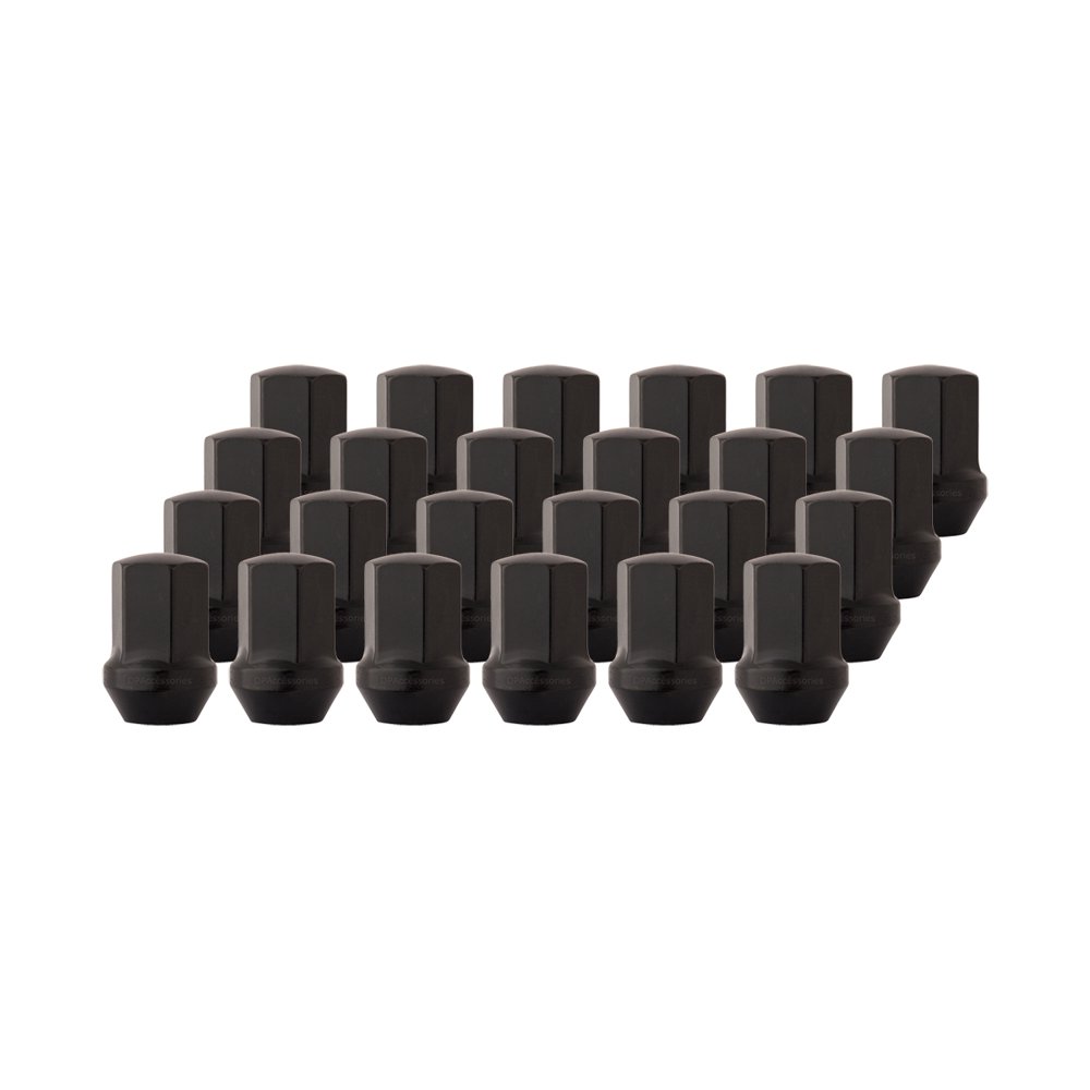 24 Black Wheel Lug Nuts for 20152017 Ford F150 Expedition Lincoln