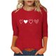 thumbnail image 3 of TaTaai Hoodies Shirts for Women Early Fall Long Sleeve Tops Vintage Graphic Outfits Tops Fashion Pullover Tees Gift, 3 of 5