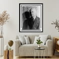 thumbnail image 4 of Historic Framed Print, [Portrait of Israel Joshua Singer], 17-7/8" x 21-7/8", 4 of 9