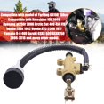thumbnail image 5 of MWMNUN Cilindro maestro de freno trasero universal compatible con 70 cc 90 cc 110 cc 125 cc ATV/Chinese Dirt Bike/Yerf Dog 150 cc Arctic Cat 700 EFI 2006 Roketa Taotao Yard Card 150 cc Go Karts (ORO), 5 of 5