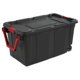 Sterilite 40 Gallon Wheeled Industrial Tote, Rugged Plastic Storage Bi Latch Lid Blue 2 Count 1 Sterilite 40 Gallon Wheeled Industrial Tote, Rugged Plastic Storage Bi Latch Lid Blue 2 Count 1