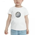 thumbnail image 2 of Moon Phases Spaces Funny Toddler T-Shirts for Boys Girls (White, 5/6T), 2 of 5