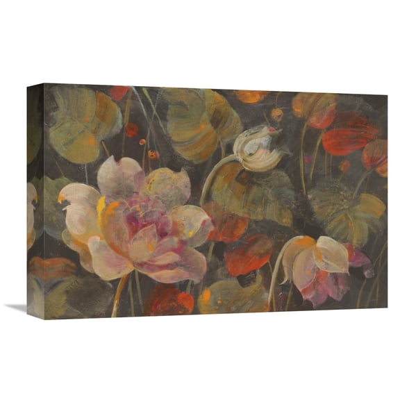 Global Gallery Albena Hristova 'Night Garden' Canvas Wall Art