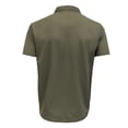 thumbnail image 2 of Playera Polo Quarry para Hombre Talla G Olivo, 2 of 4