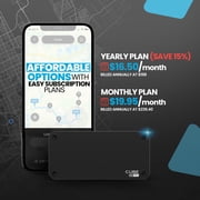 Cube GPS Tracker for Vehicles Magnetic Mount, Up to 1 Year Battery, IP67 Waterproof with Real-Time Location