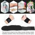 thumbnail image 4 of Ventilation Mesh Design Adjustable Sports Wristband, Badminton Wristband,  For Mountain Climbing Horse Riding, 4 of 8