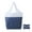 Blue, variant on Ovzne Recycled Folding Shopping Bag - Reusable, Extra Large Capacity (63.5X46X15Cm), Foldable Into 10X7Cm Pouch With Reinforced Handles For Groceries Shopping