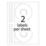 Avery CD/DVD Labels, Matte White, Printable, 100 Disc labels & 200 ...