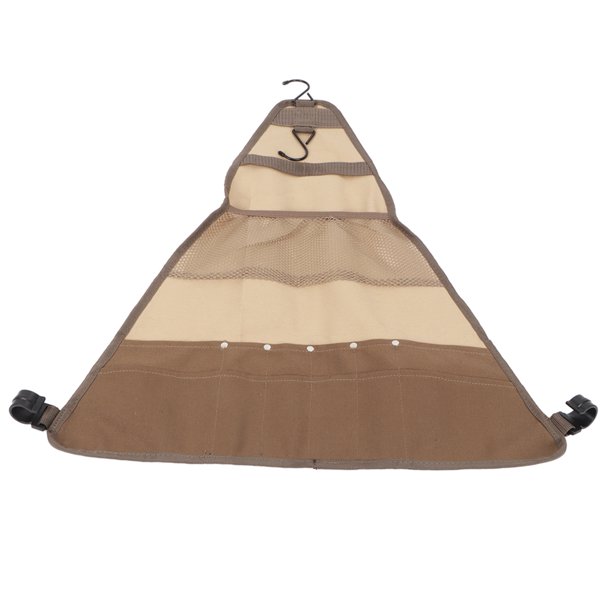 Bolsa De Vajilla Múltiples Bolsillos De Almacenamiento Material De Lona Bolsa De Almacenamiento De Cubiertos Bolsa De Soporte Colgante Playas Para Senderismo Escalada De Montaña ANGGREK Tableware Bag