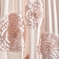 thumbnail image 2 of Panel de cortina para ventana Lush Decor Serena, 137 cm x 213 cm, rubor, 2 of 7