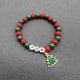 thumbnail image 4 of Pulsera elástica con cuentas y letras rotas para regalo de San Valentín y Navidad. Detergente para detergente., 4 of 5