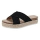 thumbnail image 2 of Nuevas sandalias de mujer de suela gruesa de cuerda de cáñamo, sandalias y zapatillas informales para mujer Wmkox8yii  nm5037, 2 of 7