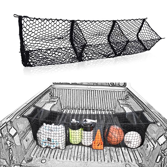 Cargo Net TacoNets de tres bolsillos para Toyota Tacoma 2005-2024