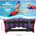 thumbnail image 3 of YSTIANN Inflatable Swim Belt for Adults - Adjustable Waist Float with Buckle & Rope, Portable Pool Flotation Aid for Beginner Swimmers & Water Training(L) AZ78-4543, 3 of 7