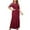 Wine, variant on APEXFWDT Women's Plus Size Formal Maxi Dresses Lace Embroidery Empire Waist Ball Gowns for Evening Party Women Bridesmaid Wedding Guest Dresses
