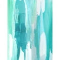 thumbnail image 3 of Hanson, Jackie 15x18 Black Modern Framed Museum Art Print Titled - Converge Aqua II, 3 of 5