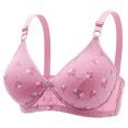 thumbnail image 2 of Abcnature Daily Comfort Bras for Women Thin and Steel Hoop Gathered Breathable Underwear for Daily Bras, 2 of 3