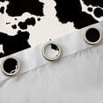 thumbnail image 4 of Castle Fairy Boys Cow Print Curtains Pack of 2 (42x84 Each),Black White Curtains Blackout,Farmhouse Animal Bedroom Curtains,Luxury Bedroom Decor, 4 of 6
