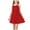 Red, variant on Ahuyic Little Girl Summer Casual Dress,Sleeveless Dresses for Kids,Toddler Kids Girls Cute Solid Color Sleeveless Stretchy Camisole Dress A Line Suspenders Dress