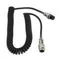 thumbnail image 2 of Práctico Cable de Extensión en Espiral de 8 Pines para Transceptores de Radio con Conectores Macho/hembra, 2 of 8
