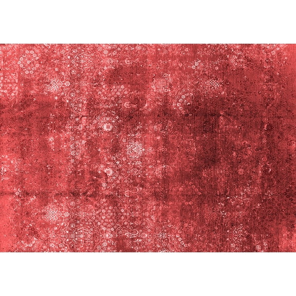 Ahgly Company Indoor Rectangle Persian Red Bohemian Area Rugs, 5' x 7'