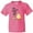 Neon Pink, variant on Inktastic The Chicks Dig Me Easter Baby Chick with Basket and Eggs Youth T-Shirt