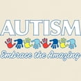 thumbnail image 3 of CafePress - Autism Embrace The Amazing Light T Shirt - Men's Classic Graphic T-Shirt, 3 of 4