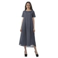 thumbnail image 1 of Moomaya Tenues d'Été Femmes Coton Flex Imprimées Robes Décontractées, 1 of 5