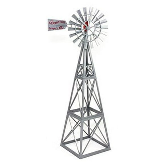 Big Country Toys Moulin à Vent Aermotor - Échelle 1:20 - Jouets de Ferme - Jouets de Ranch - Jouet Moulin à Vent Aermotor Réplique - Plastique